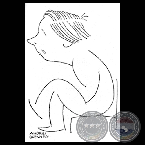 CANDIDO PORTINARI - Caricatura de ANDRÉS GUEVARA